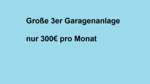 Foto - Sichere 3er Garagenanlage in Top-Lage