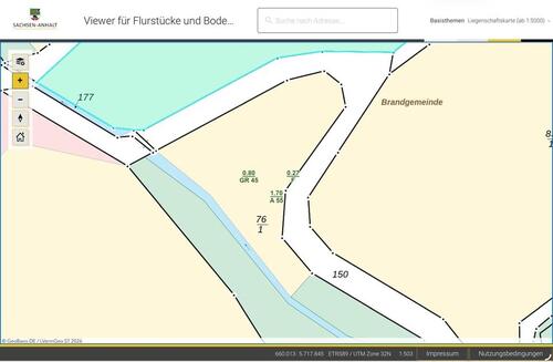 Foto - Grundst&uuml;ck zur Miete in Mansfeld