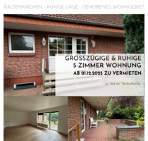Großzügige und ruhige 5-Zimmer Wohnung mit 2 Terrassen und Garten - Kaltenkirchen