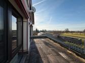 Foto - Penthouse Wohnung mit großer Dachterrasse, Sonnenuntergang, EBK