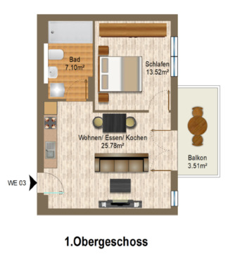 Foto - Etagenwohnung in Wetzlar zur Miete