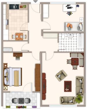 Foto - Etagenwohnung zur Miete in Mönchengladbach