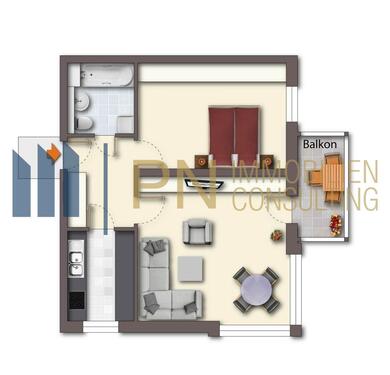 Foto - 2 Zimmer Hochparterre zur Miete in Dresden