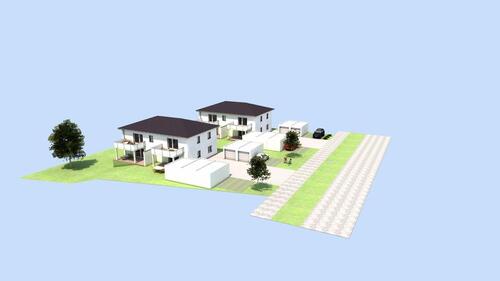 Foto - NEUBAU 5 Zimmer Wohnung (wie Haus) mit schönem Garten