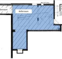 Kellerraum 60m2 zu vermieten - 675,00 EUR Kaltmiete, in Unterhaching (PLZ: 82008)