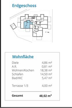 Foto - 2 Zimmer Erdgeschoßwohnung in Oberhaching