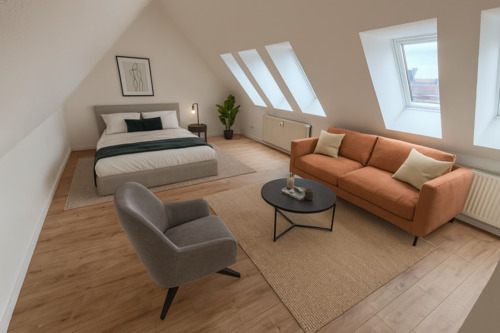 Foto - Loftähnliche Wohnung mit Einbauküche in Elbnähe, Buckau