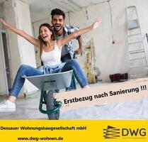Charmante 2-Raum-Wohnung - 330,00 EUR Kaltmiete, in Dessau-Roßlau (PLZ: 06844)