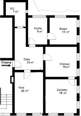 Foto - 4 Zimmer Etagenwohnung zur Miete in Siegen
