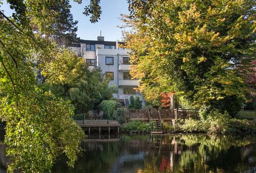 Foto - Vollmöblierte Wohnung mit eigenem Garten und direktem Alsterlaufzugang - In der Blumenstraße