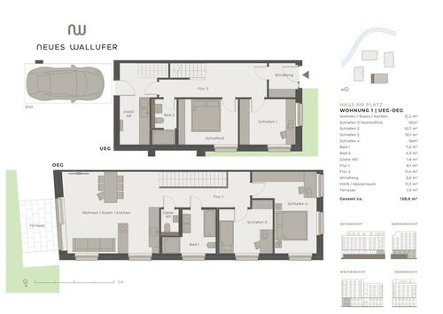 Foto - 5 Zimmer Maisonettenwohnung zur Miete in Lübeck