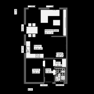 Foto - 3 Zimmer Doppelhaushälfte zur Miete in Gütersloh