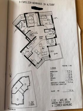 Foto - 4 Zimmer Maisonettenwohnung in Altdorf