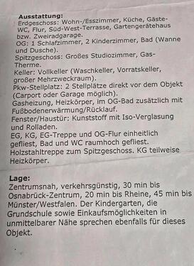 Foto - 5 Zimmer Doppelhaushälfte in Tecklenburg