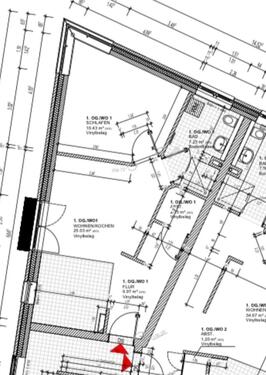 Foto - 2 Zimmer Etagenwohnung zur Miete in Nortorf