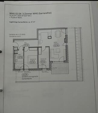 Foto - 3 Zimmer Etagenwohnung zur Miete in Wennigsen (Deister)