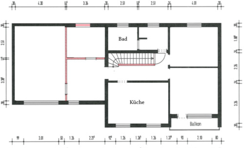 Foto - 4 Zimmer Etagenwohnung in Nentershausen