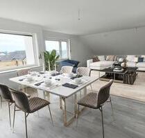 Helle 5-Zimmer Wohnung auf zwei Ebenen mit Balkon und Parkplatz - Paderborn Elsen