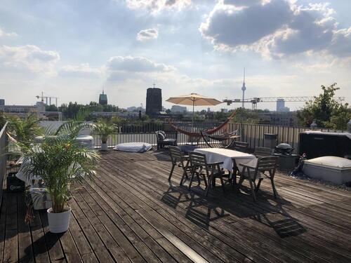 Foto - Penthouse appartment mit großer Dachterasse (möbliert)