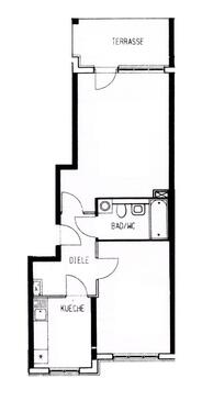 Foto - 2 Zimmer Etagenwohnung in Frankfurt am Main