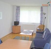 Möbliertes 2 Zimmer-Appartement mit Küchenzeile und Terrasse in sehr gepflegter Wohnanlage - Bad Brückenau
