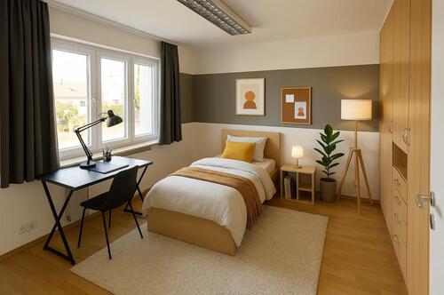 Foto - Sehr schöne frisch renovierte WG Zimmer zu vermieten in 3er WG