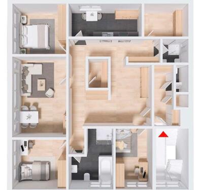 Foto - 4 Zimmer Etagenwohnung in Bocholt