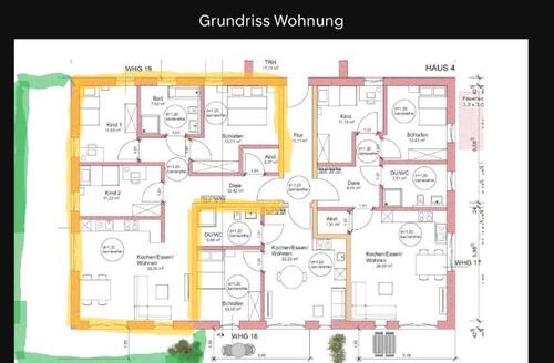 Foto - 4 Zimmer Erdgeschoßwohnung in Bad Wurzach