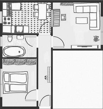 Foto - WOHNUNG MIT GARAGE IN ALLERSBERG ZU VERKAUFEN