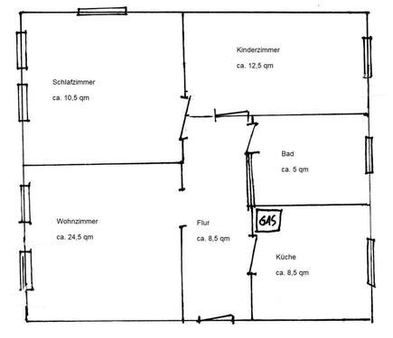 Foto - Erstbezug nach Sanierung: Helle 70m² Wohnung mit Stellplatz