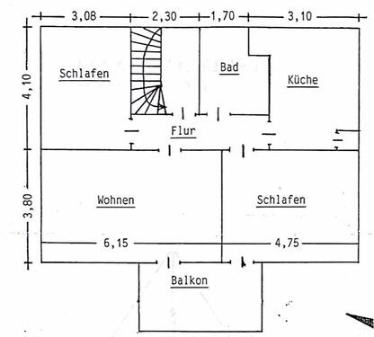 Foto - 87 m² Wohnung mit Balkon – 1 Monat mietfrei