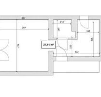 Zentrale möblierte 1- Zimmer-Erdgeschosswohnung - Kulmbach Blaich