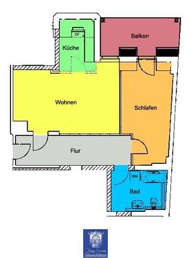 Foto - 2 Zimmer Etagenwohnung zur Miete in Dresden