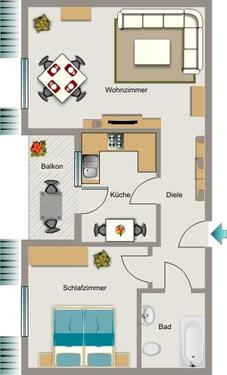Foto - Etagenwohnung zur Miete in Lünen