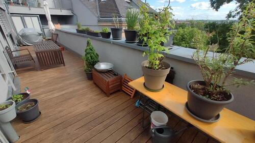 Foto - Lichtdurchflutete 3-Zimmer-Wohnung mit Dachterrasse Kapitalanlage