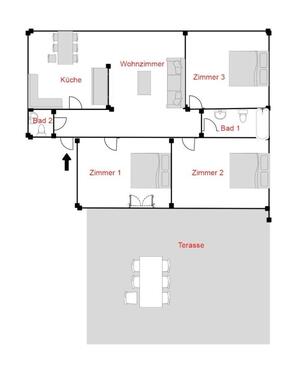 Foto - 4 Zimmer Etagenwohnung zur Miete in Heilbronn