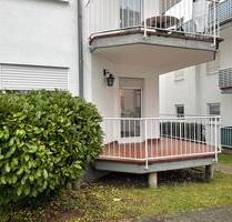 Gepflegte 2-Zimmer-Erdgeschosswohnung mit Balkon, Fußbodenheizung - Gelnhausen