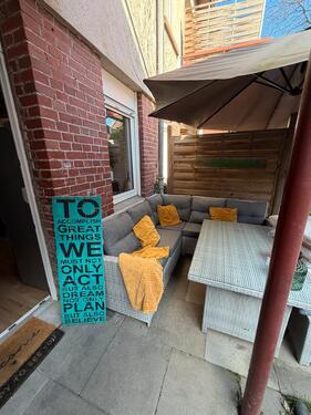 Foto - 2-Zimmer-Wohnung mit Garten Nähe Rü - teilmöbliert