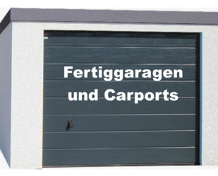Einzelgarage, Fertiggarage, Garage, verputzt verschiedene Farben, - Ravensburg Galgenhalde