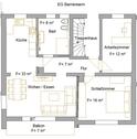 Foto - Barrierearme 3-Zi.-Wohnung m. EBK, FBH, Balk. – ideal f. Senioren