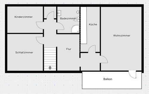 Foto - 3,5 Zimmer Wohnung - 800,00 EUR Kaltmiete,