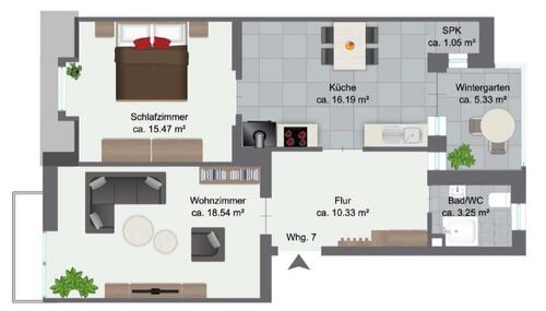 Foto - Etagenwohnung in Dortmund