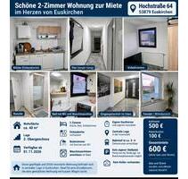Mietwohnung - 600,00 EUR Kaltmiete, ca. 40,00 m² in Euskirchen (PLZ: 53879) Mietwohnung - 600,00 EUR Kaltmiete, ca. 40,00 m² in Euskirchen (PLZ: 53879)
