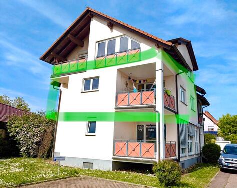 Foto - Ideal geschnittene 3-Zimmer-Wohnung, 1.OG, Kernstadt Breisach
