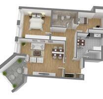 Helle & zentrale 3-Zimmer-Wohnung in der Beckumer Innenstadt