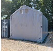 Stellplatz für Wohnwagen Wohnmobil in Zeltgarage 4m x 8m - Hilgertshausen-Tandern