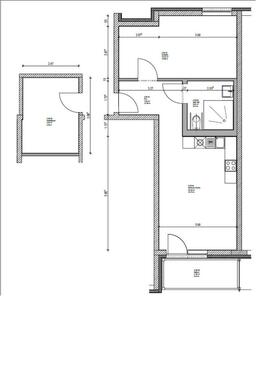 Foto - Rollstuhlgerechte 2-Raumwohnungen im Neubau Schortehof – Erstbezug ab Mitte Januar