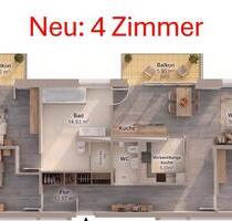 Elegantes Wohnen: 121m² 4-Zimmer-Wohnung, Home-Office, Klima-Decke & 2 Balkonen - Beeskow