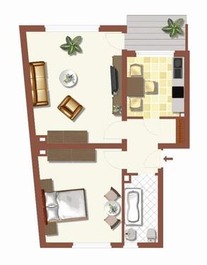 Foto - 2 Zimmer Etagenwohnung in Heiligenhaus