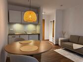 Foto - HD Leimen: NEU möbliertes 1-Zimmer-Apartment mit Balkon Top-Lage!